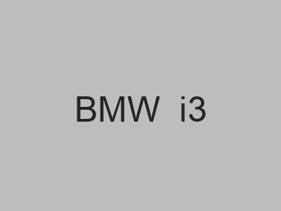 Enganches económicos para BMW  i3